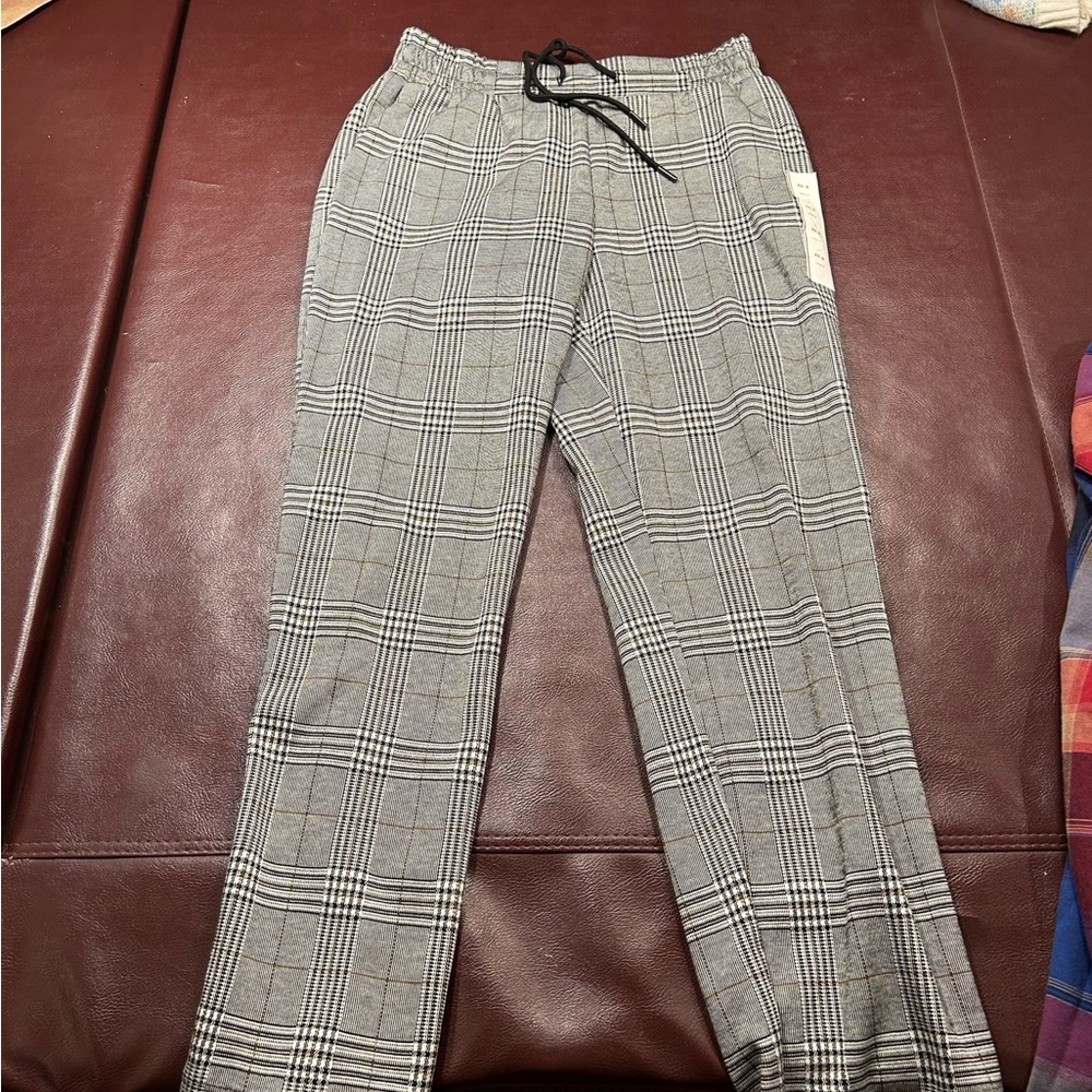 Brand new checkered pants